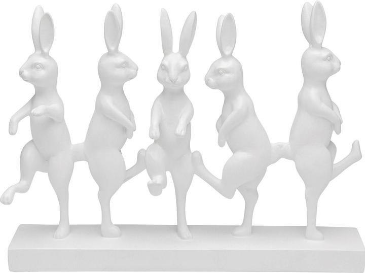 Actual product image Kare Design Deko Figur Dancing Rabbits 40cm