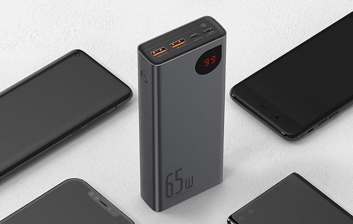 Produktbild Baseus Adaman Series (20000 mAh, 65 W, 74 Wh)