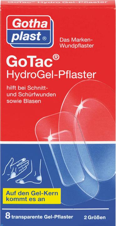 Produktbild Gothaplast GoTac Hydro Gel-Pflaster, 8 St. Pflaster (8 x)