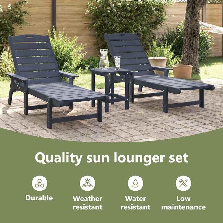 Image du produit vidaXL Outdoor-Sonnenliege (195.50 cm)