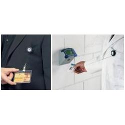 Thumbnail - Durable, Informationsschild, Ausweishalter mit Druckknopf, anthrazit