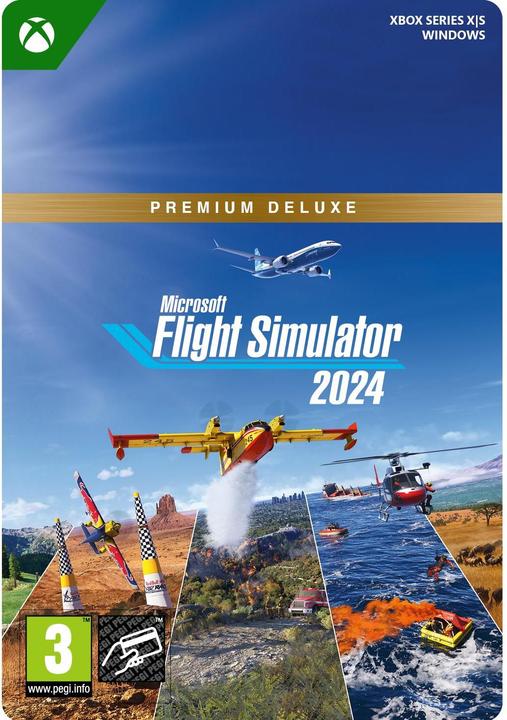 Microsoft Flight Simulator 2024 (Xbox Series S, PC, Xbox Series X, DE)