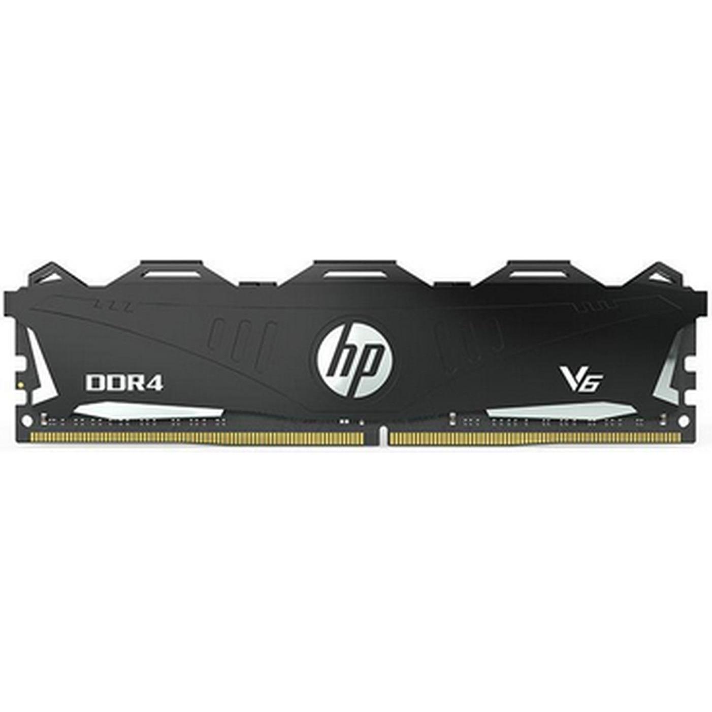 HP V6 DDR4 3600MHz 8GB CL16 D UDIMM Gaming (1 x 8GB, 3600 MHz, DDR4-RAM, DIMM), RAM, Schwarz