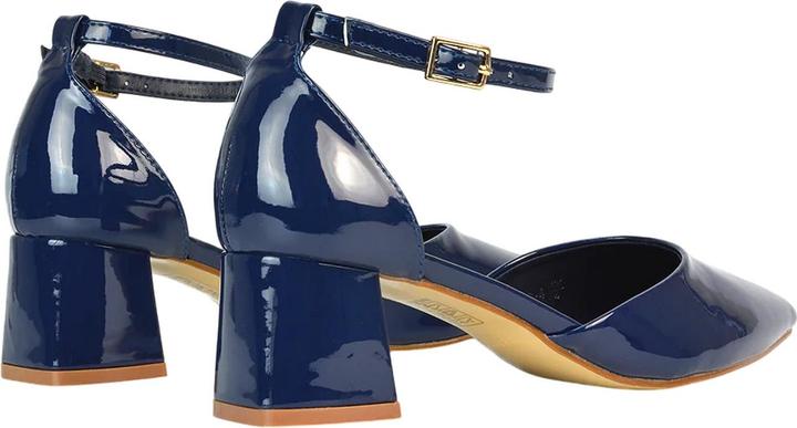 Immagine prodotto XY London Evie Decolleté Tacco Basso a Blocco Donna (39.5)