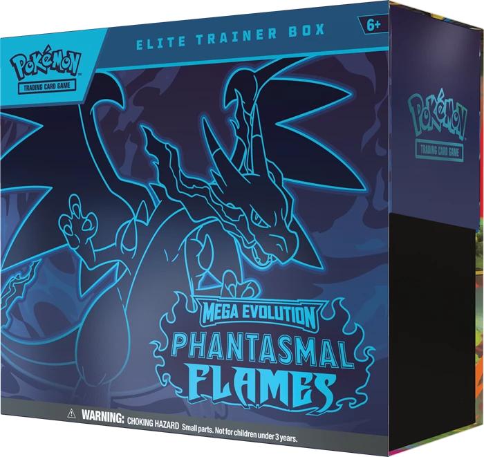 Produktbild Pokémon P-EN ME02 'Phantasmal Flames' Elite Trainer Box (Englisch, Elite / Top Trainer Box)