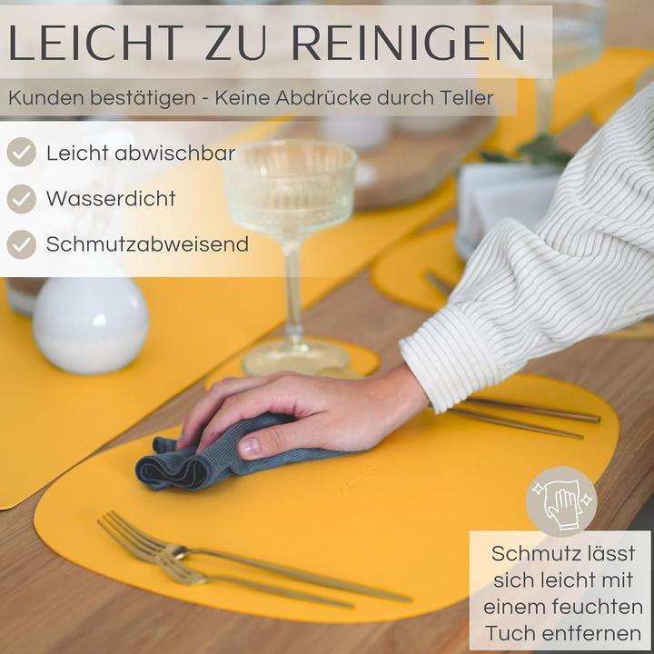 Image du produit Mahewa 6er-Set Tischsets mit Glasuntersetzer (6 pcs)