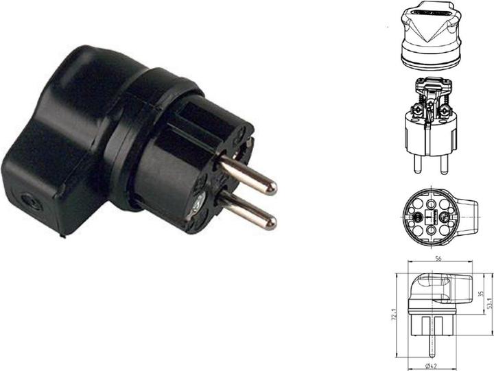Produktbild Bachmann Elektrischer Netzstecker
