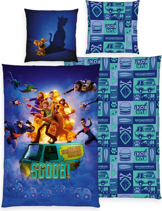 Produktbild Herding Scooby Doo Bettwäsche (140 x 200 cm, 70 x 90 cm)