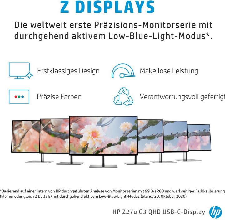Actual product image HP Z27u G3 (2560 x 1440 pixels, 27")