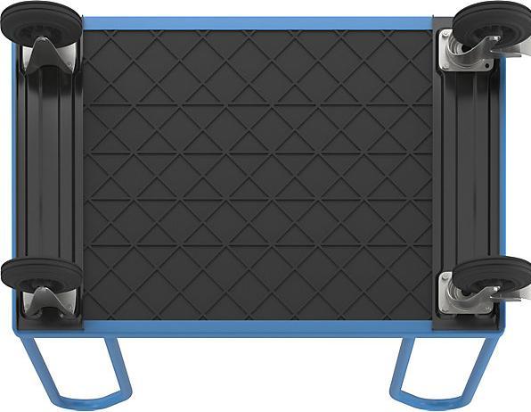 Actual product image eurokraft pro Side stirrup trolley with 4 side stirrups (500 kg)