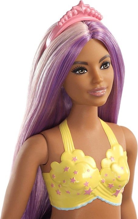 Produktbild Barbie Dreamtopia Meerjungfrau Puppe - lila Haare