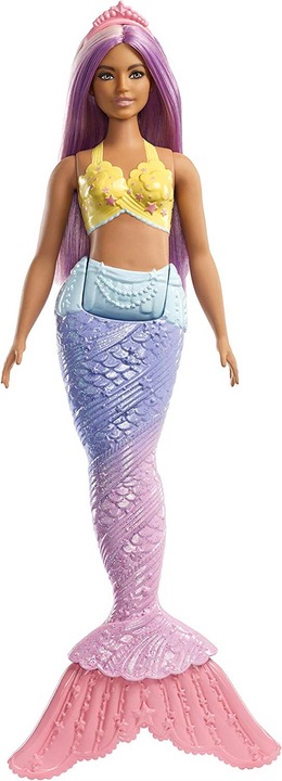 Produktbild Barbie Dreamtopia Meerjungfrau Puppe - lila Haare