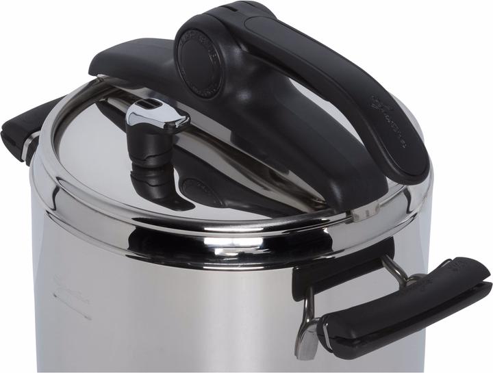 Actual product image Lagostina Pressure cooker Preziosa, 22 cm, 5 L (22 cm, Steam cooker, Stainless steel)