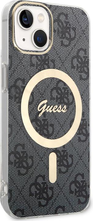 Produktbild Guess GUHMP15SH4STK iPhone 15 6.1" czarny/black hardcase IML 4G MagSafe (Apple iPhone 15, Apple iPhone 13, Apple iPhone 14)