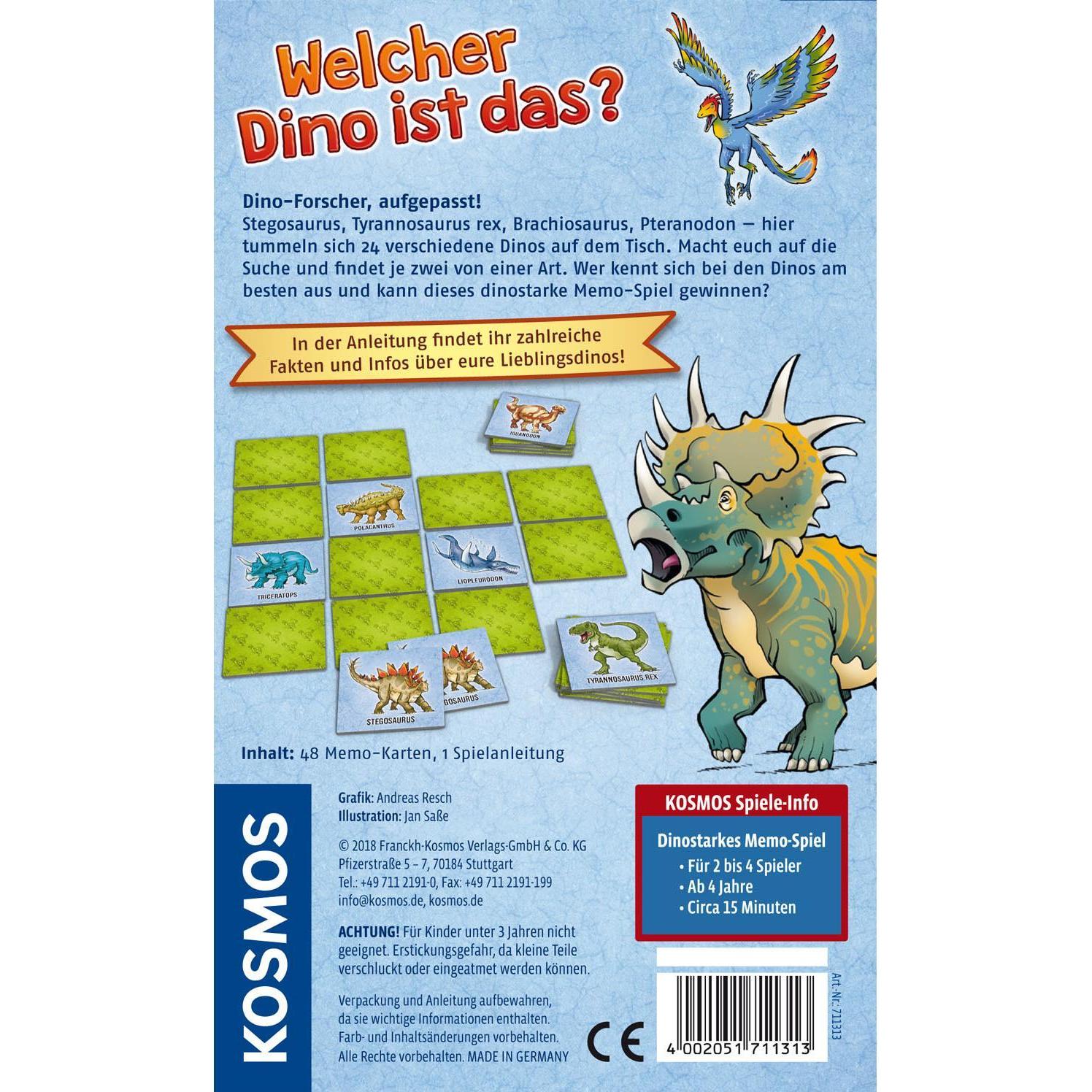 Thumbnail - Kosmos Welcher Dino ist das? (Deutsch)