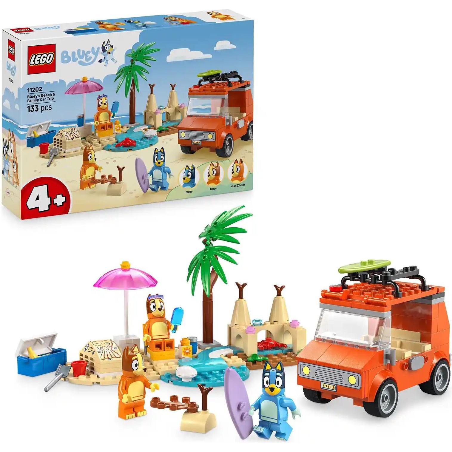 LEGO Bluey 11202 Bluey und die Familie des Himmels am Strand (11202)