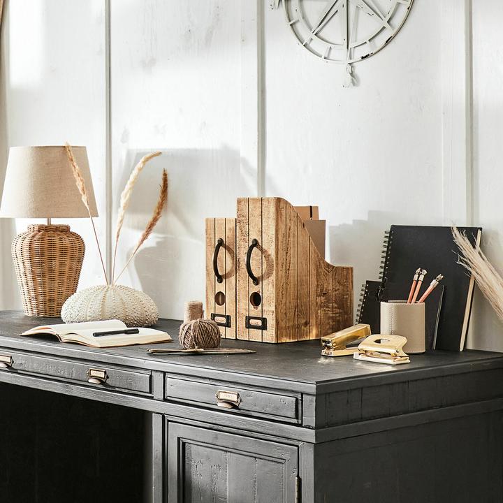 Produktbild Loberon Stehsammler 2er Set Kardifa antikbraun