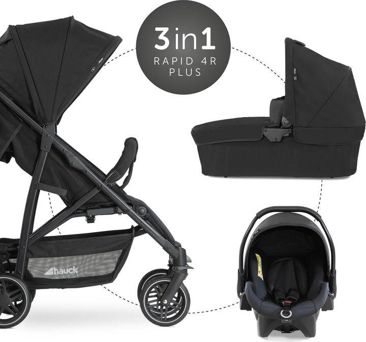 Image du produit Hauck Rapid 4R Plus Trioset
