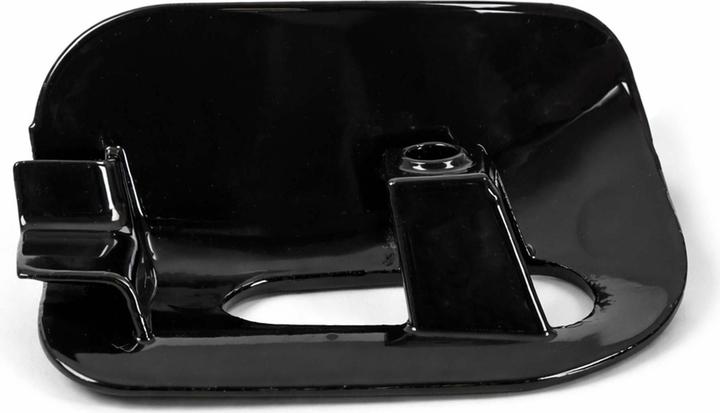 Actual product image Wiltec Sun Visor Pivot Trim Cap compatible with Mercedes SL R129 W124 black metal mount cap Right Side