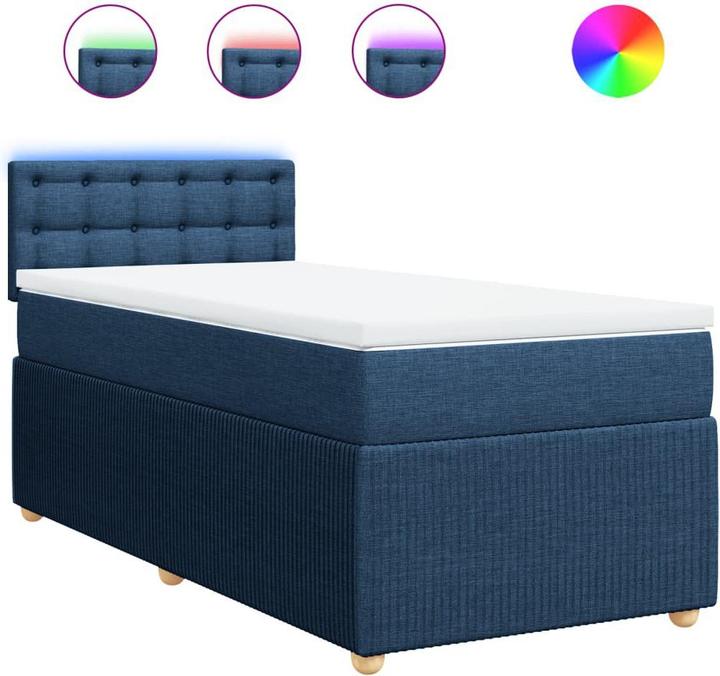 Actual product image vidaXL Boxspringbett (90 x 200 cm)