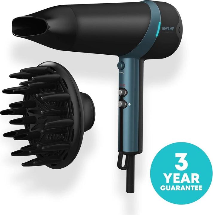 Actual product image Revamp Progloss 3800 Fhn met Diffuser - Hairdryer - 2300 Watt - Concentrator (2300 W)