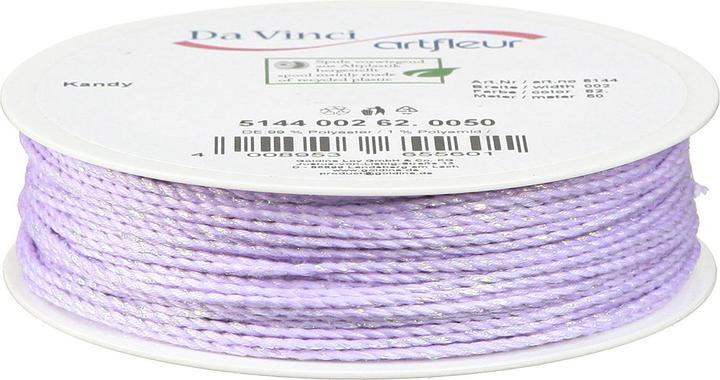 Produktbild Viana Dekokordel mit Glimmer für Bastel- und DIY-Projekte (Geschenkband, 1 x)