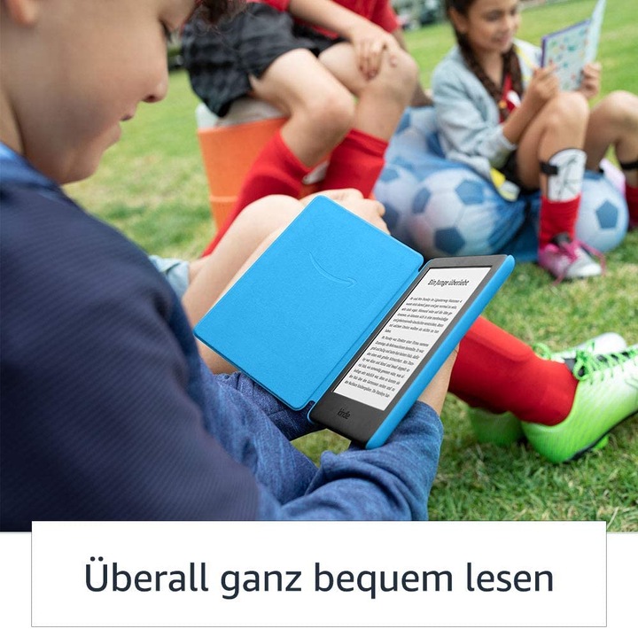 Produktbild Amazon Kindle Kids Edition without Special Offers inkl. Hülle (2019) (6", 8 GB, Schwarz, Blau)