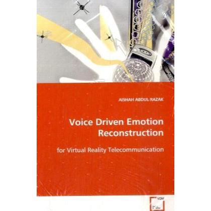 Voice Driven Emotion Reconstruction, Fachbücher
