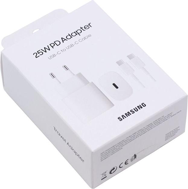 Actual product image Samsung Quick charger EP-TA800XW (25 W)