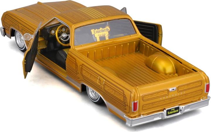 Actual product image Maisto Chevrolet El Camino 1965 Lowrider 1/24