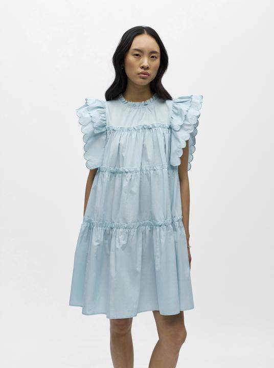 Produktbild Object Gerüschtes Minikleid (36)