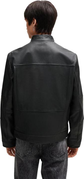 Produktbild HUGO Lokis Durchgehender Reissverschluss Bikerjacke Lammleder (XXL)