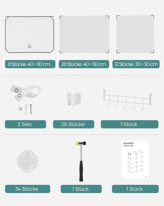 Image du produit Songmics Jordan (82 x 32 x 122 cm)