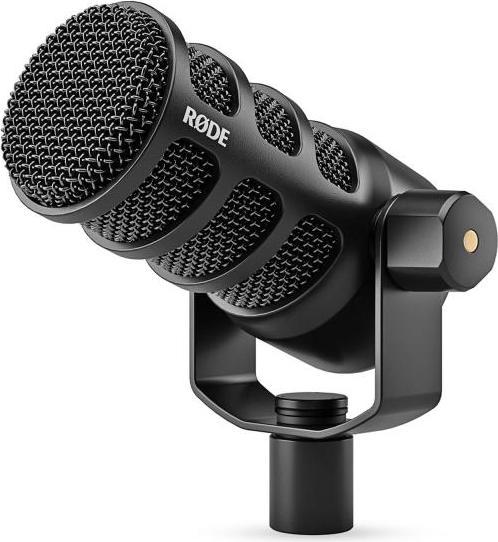 Produktbild RØDE Mikrofon Podmic USB mit WS14B Popschutz Blau und Kabel