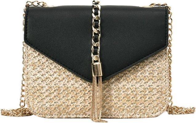 Immagine prodotto MU Style Borsa a tracolla in paglia