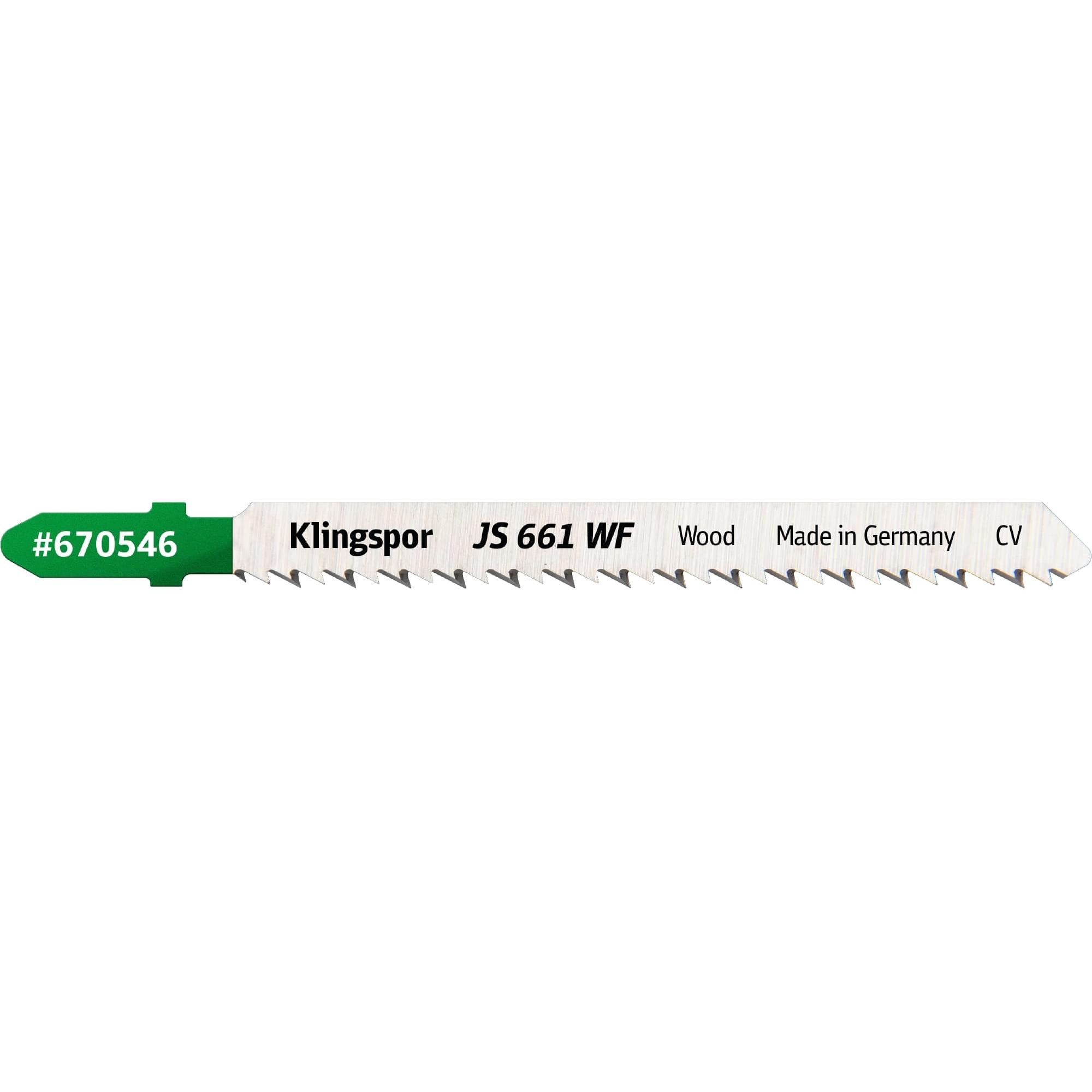 Klingspor, Sägeblatt, JS 661 WF Supra - Sägeblätter 8 x 100 x 1,45 mm