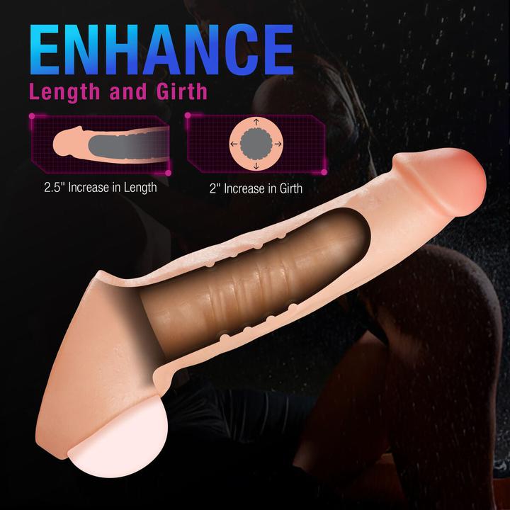 Productafbeelding Blush performance plus thrive 2.5 inch silicone penis xtender beige