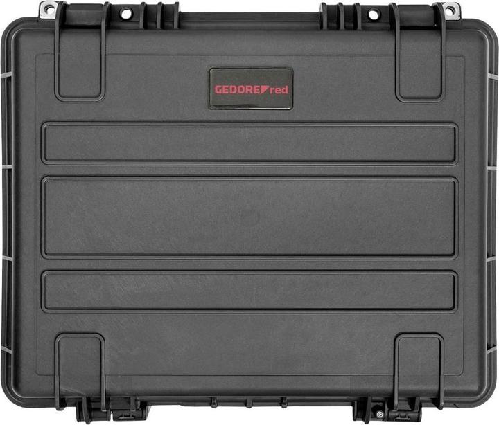 Actual product image Gedore Tool case for electricians-R21652089 88-pcs. RED (88 pieces)