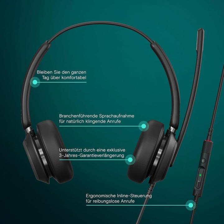 Produktbild EPOS IMPACT 760 (Kabelgebunden, USB-C, Google Meet, Microsoft Teams)