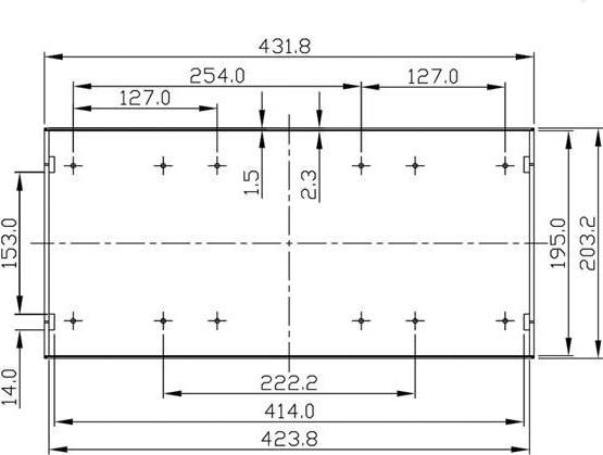 Produktbild HP Autozubehör 19-ZOLL-RACKGEHÄUSE - ABS - 1U (Gehäuse)