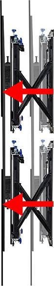 Actual product image b-tech SYSTEM X - Soft-Open Full (Wall, 120", 80 kg)