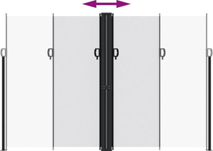 Produktbild VidaXL Seitenmarkise Ausziehbar (2.20 m)