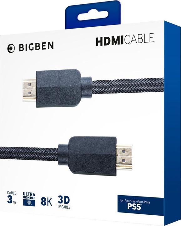 Immagine prodotto Bigben Cavo HDMI 2.1 (3 m, HDMI)