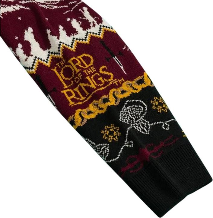 Produktbild Lord of the rings One Ring To Rule Them All Pullover weihnachtliches Design (XXL)