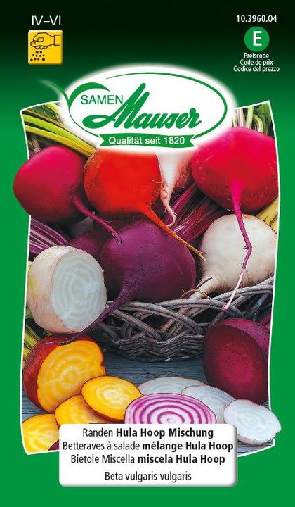 Produktbild Samen Mauser Randen Hula Hoop Mischung (Gemüsesamen)