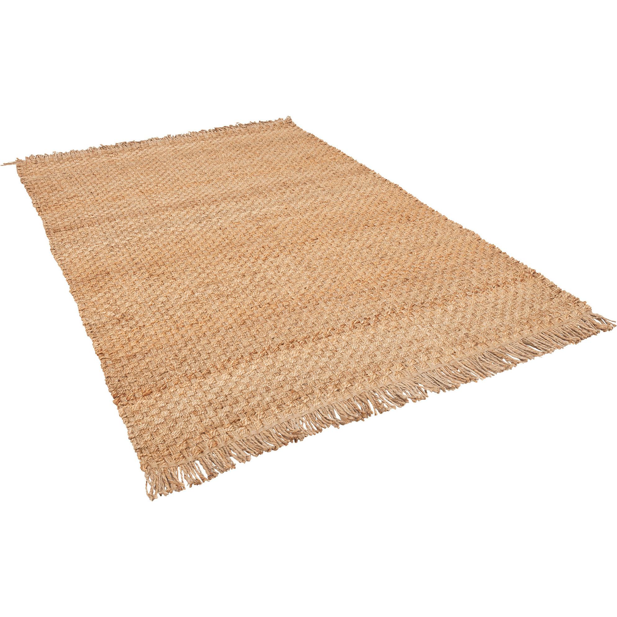 Pergamon, Teppich, Naturfaser Teppich Jute Salsa mit Fransen (200 x 300 cm)