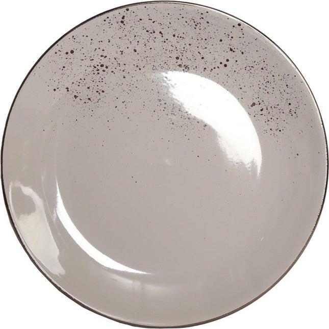 Actual product image Domoletti Dinner Plate With Speckle Brown 27cm (1x, 27 cm)
