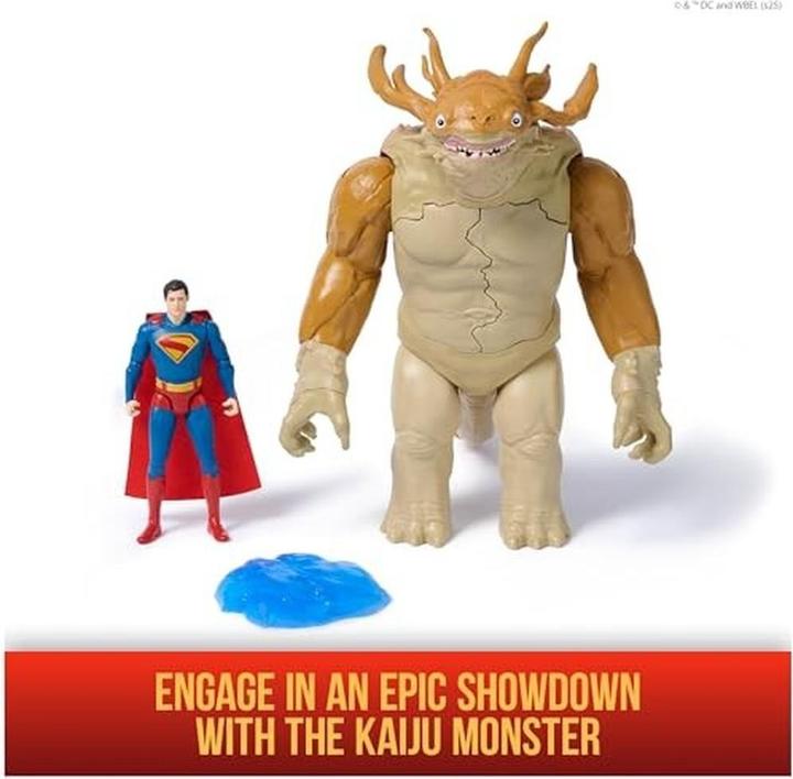 Superman Movie Kaiju Slime Explosion Battle