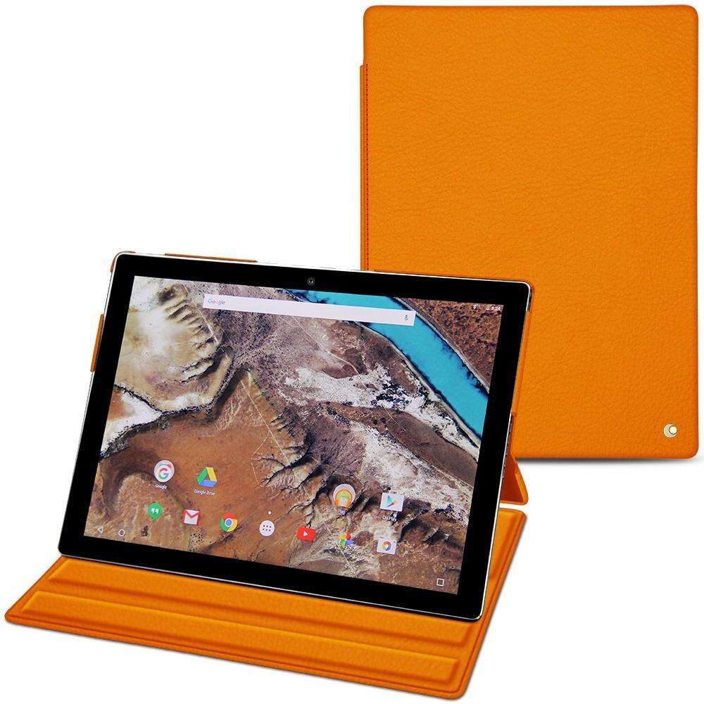 Noreve Lederschutzhülle vertikal (Pixel C), Tablet Hülle, Orange