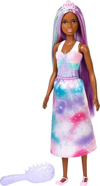 Produktbild Barbie Dreamtopia Zauberhaar-Königreich Puppe (AA) - lila Haare